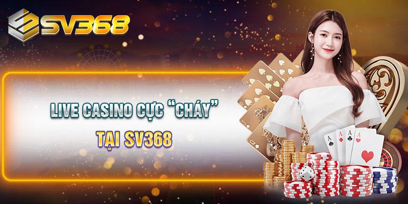 Live casino cực cháy tại SV368