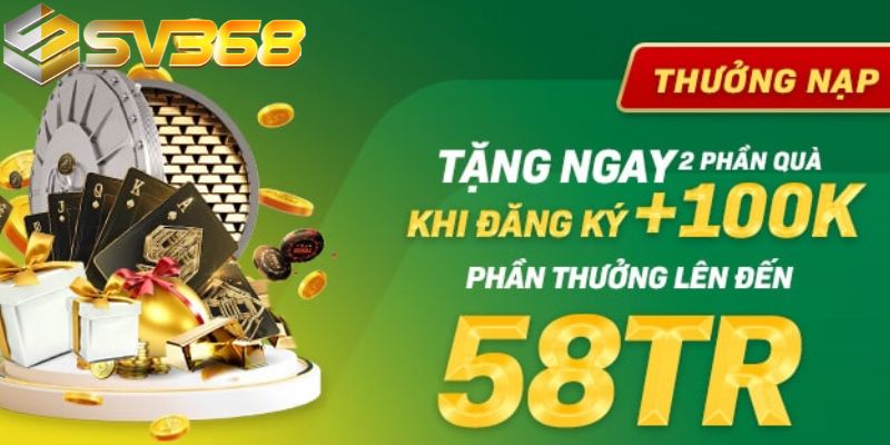 Rất nhiều ưu đãi khi đăng ký SV368