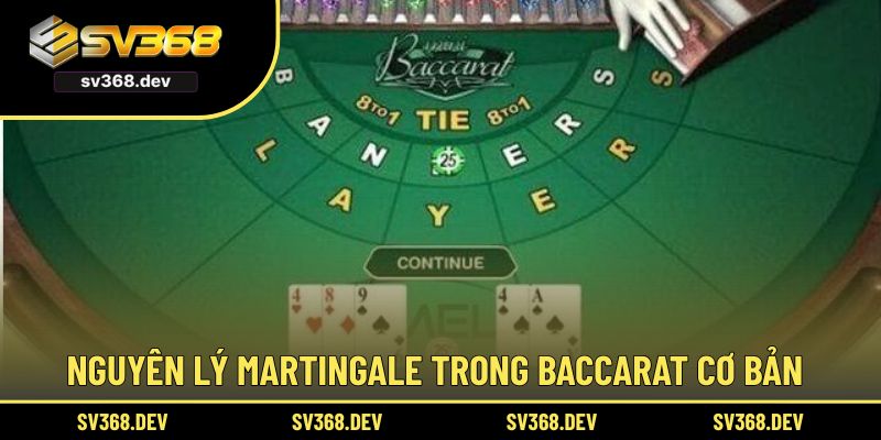Nguyên lý martingale trong baccarat cơ bản
