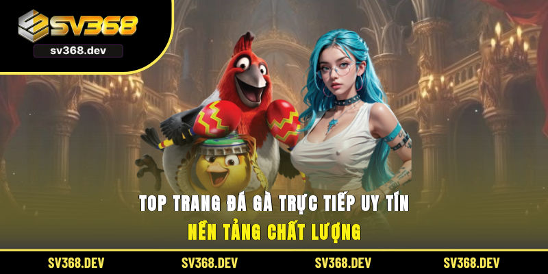 top trang đá gà trực tiếp uy tín