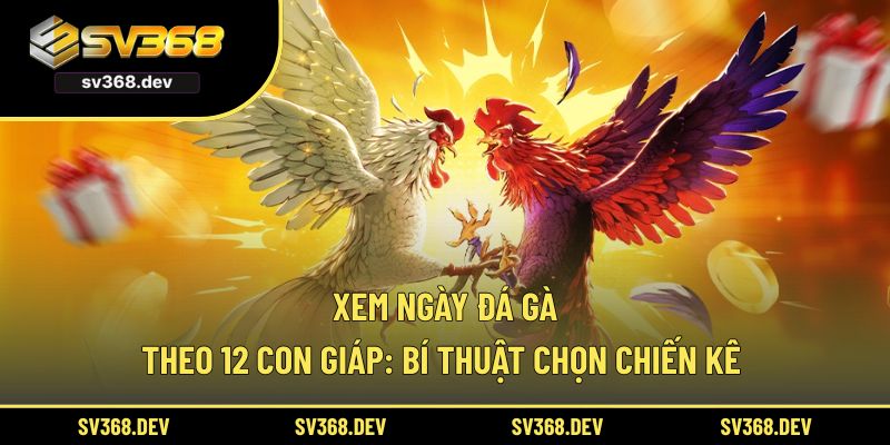 xem ngày đá gà theo 12 con giáp
